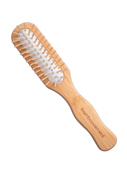 Cepillo desenredante de bambú